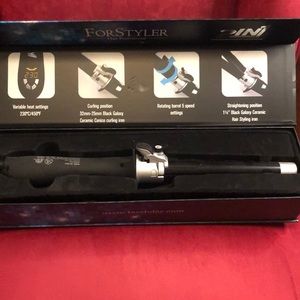 Flat and curling iron